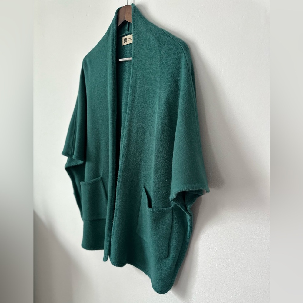Stylish, Effortless & Cozy Teal Cardigan – LOOK by M New York-One Size - Picture 3 of 8